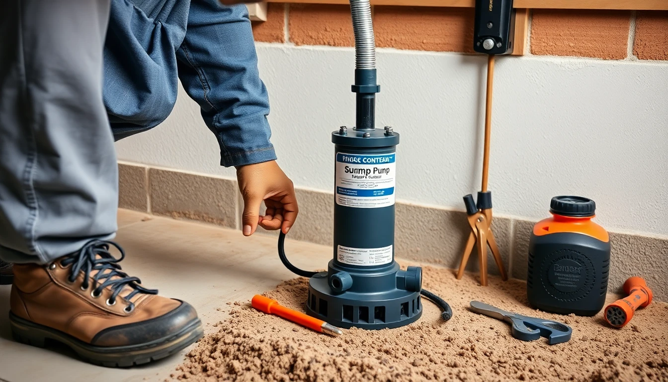 Sump Pump Installation