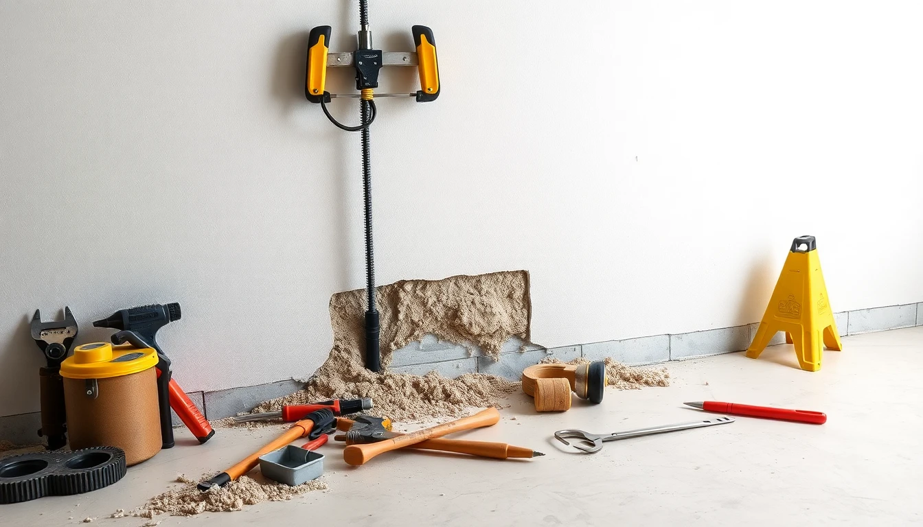 Basement Wall Repair